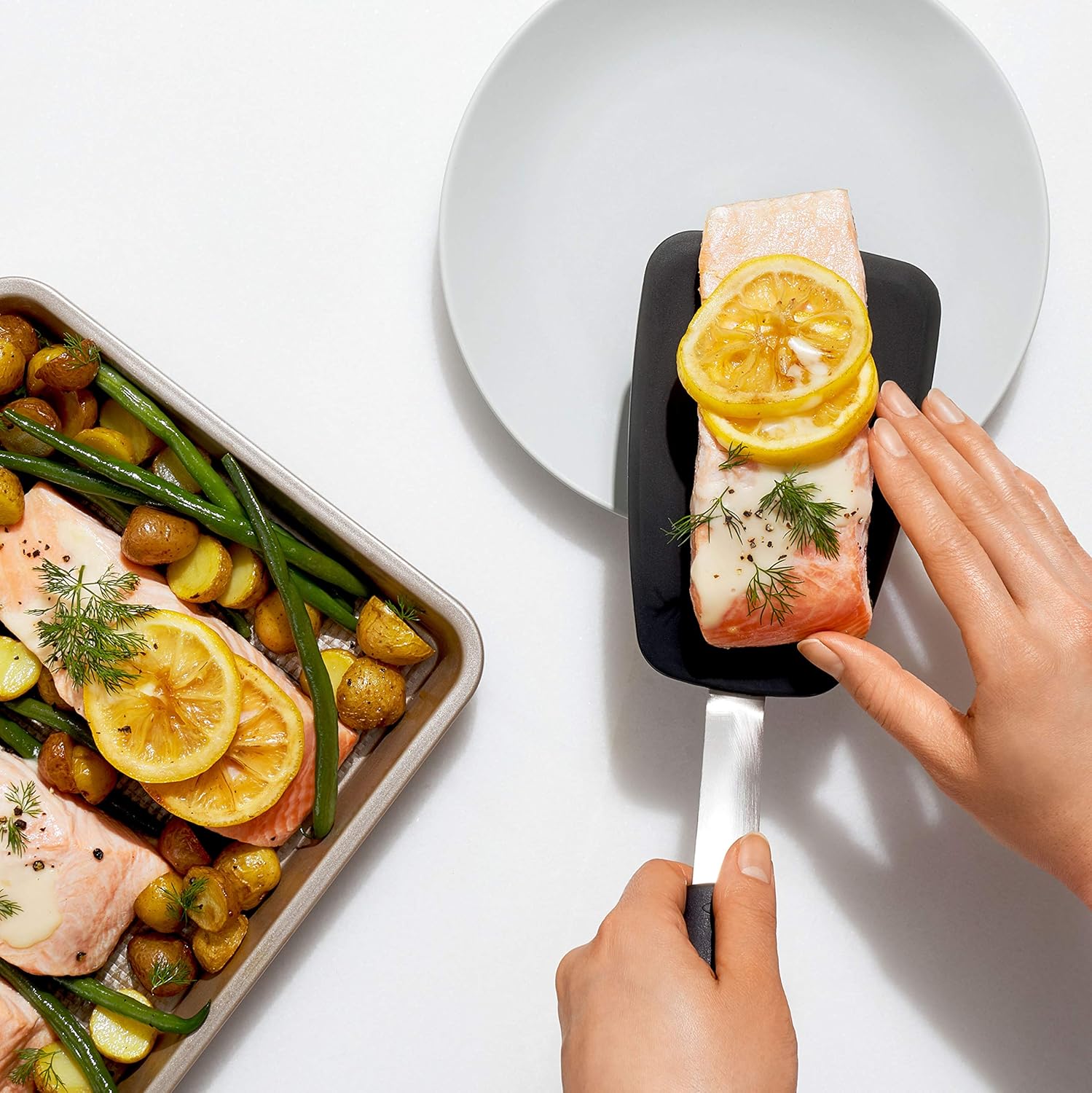 OXO Good Grips Large Silicone Flexible Turner: Spatulas: Kitchen & Dining