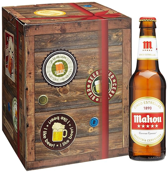 Geschenkideen für Männer BIERE DER WELT Biergeschenke Set + gratis Geschenk Karten + Bierbewertungsbogen. Bier aus Dänemark +