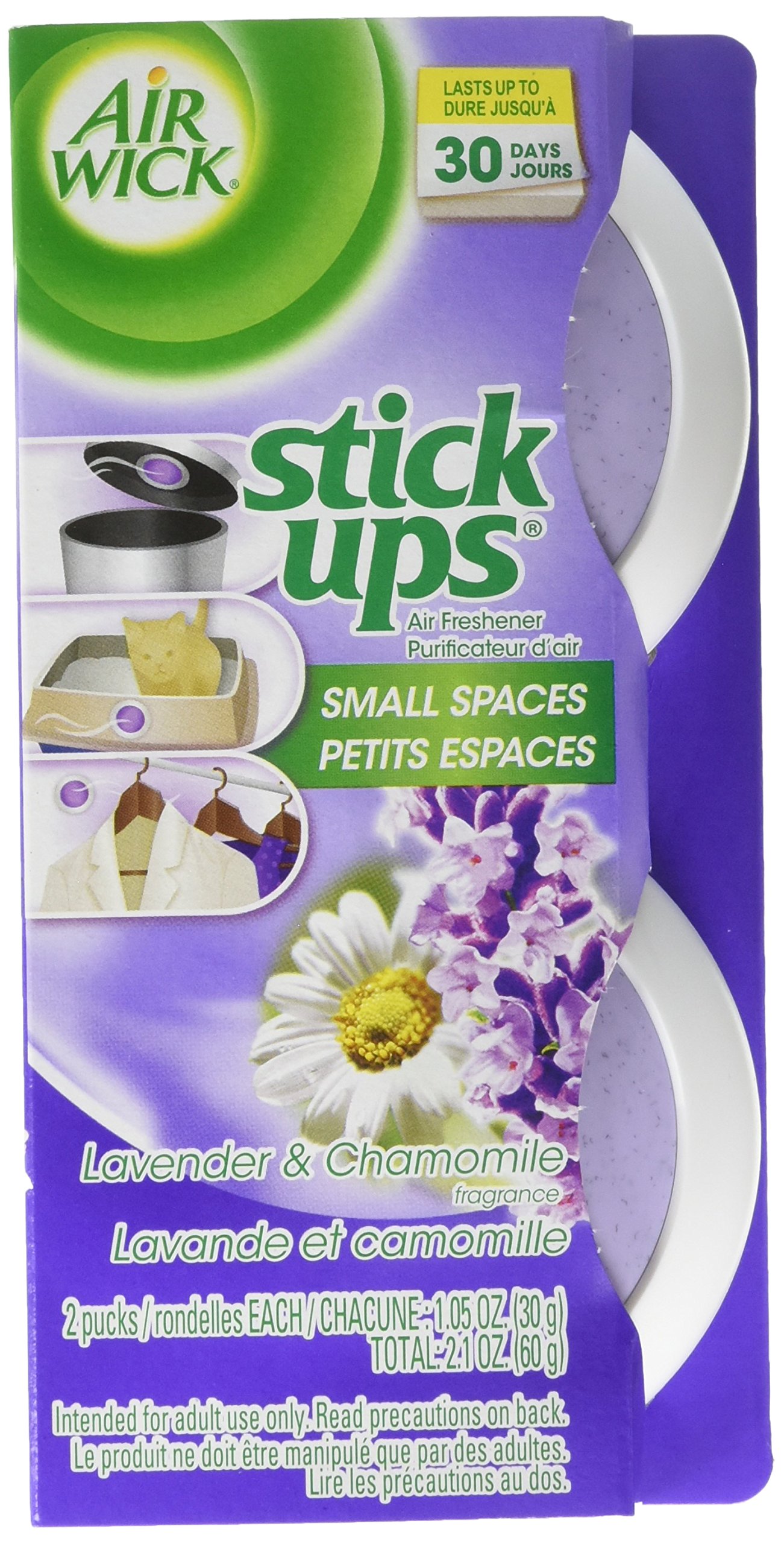 Air Wick Stick Ups Air Freshener, Sparkling Citrus, 2 Count