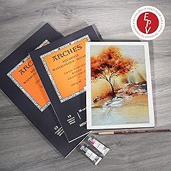 Arches Watercolor Pad 11.69x16.53-inch - Natural