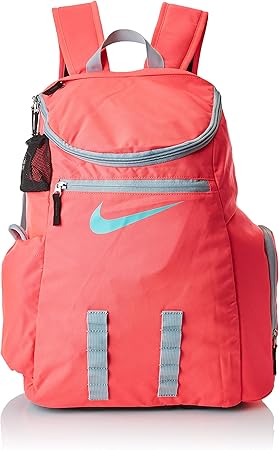 mochila rosa fosforescente