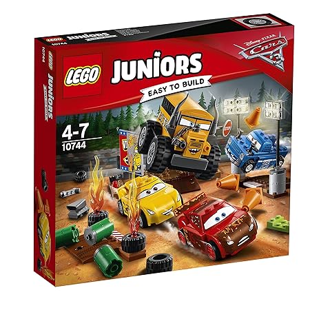 LEGO Juniors 10744 - Crazy acht Rennen in Thunder Hollow, Auto-Spielzeug