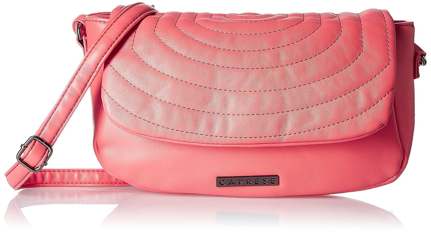 caprese red handbag