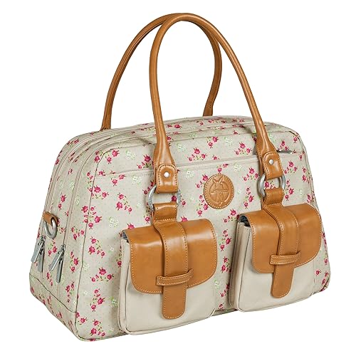 LÄSSIG Baby Wickeltasche Babytasche Kliniktasche Stylische Tasche Mama inkl. Wickelzubehör