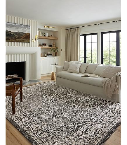 rug.rug 　no2 Amazon.com: Loloi II Cassandra Collection CSN-02 Charcoal