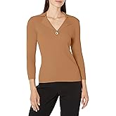 Karl Lagerfeld Paris Womens Colorful Sport Sweater