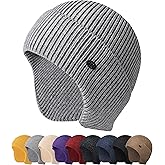 HiRui Knit Beanie Hats Winter Hats Ear Covers for Men Women-Warm Daily Headwear