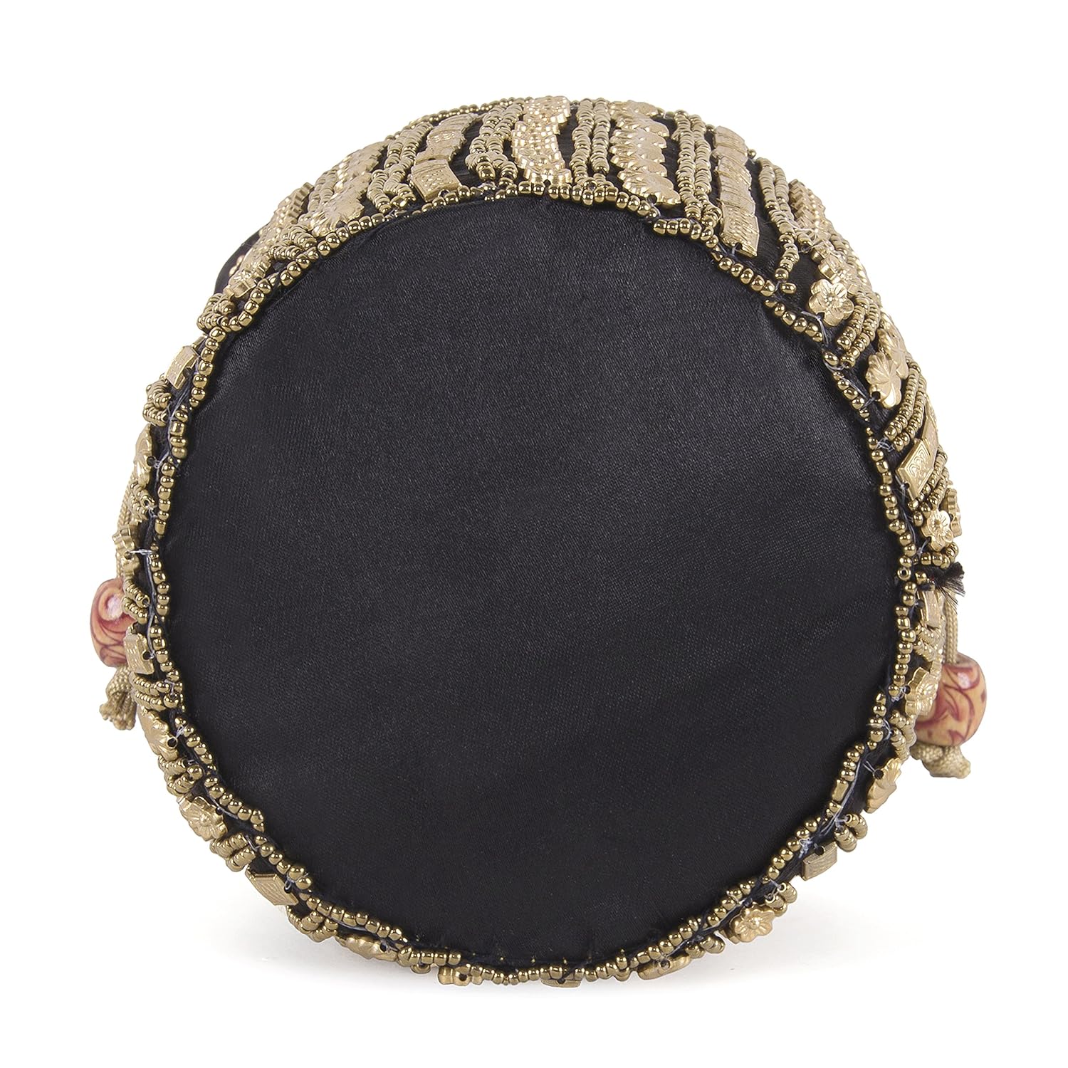 funkia&trade; women's traditional designer beads embroidery party wear potli - single and combo