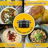 Crock-Pot Slow Cooker 6.5 L Removable Ceramic Bowl Black SCV655B view 4