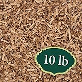 Arcadia Garden Products Confetti Cut Kraft Paper Shred Filler, Recyclable Packing for Packaging, Shipping, Moving, Cushioning, Gift Baskets, Gift Wrapping, Holidays, and Crafts, 10 lb