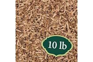 Arcadia Garden Products Confetti Cut Kraft Paper Shred Filler, Recyclable Packing for Packaging, Shipping, Moving, Cushioning, Gift Baskets, Gift Wrapping, Holidays, and Crafts, 10 lb