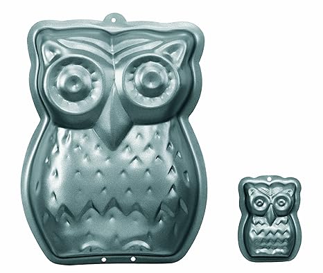 Birkmann 211056 Motiv-Backform Eule, 19,5 x 26 cm, ca 1900 ml