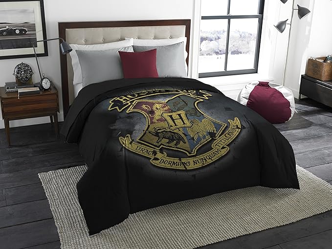 Harry Potter 1HPT/87300/0002/AMZ Comforter, Full/Queen, Multicolor