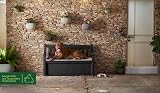 Keter Eden Bench 265L Outdoor Storage Box Graphite Light Grey view 7