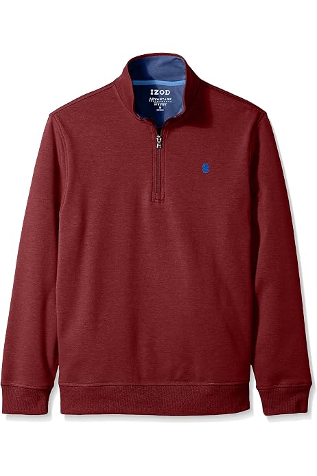 Quarter Zip Fleece Pullover Sweatshirt 