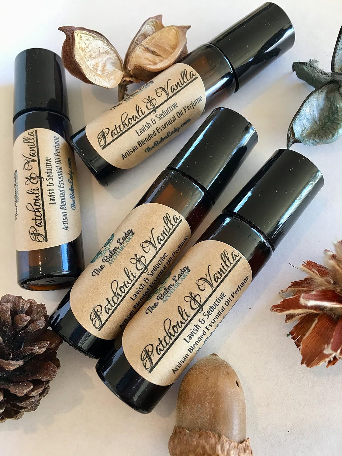 Patchouli and Vanilla Essential Oil Perfume. Lavish and