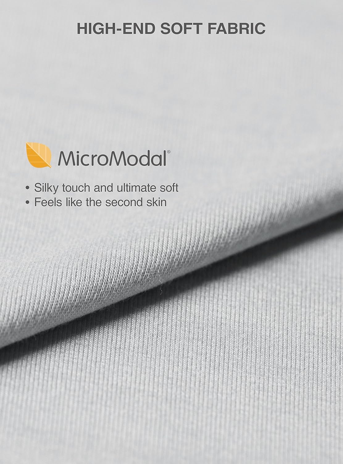 DAVID ARCHY Men's Undershirts Ultra Soft Micro Modal V-Neck Breathable T-Shirts 2 or 3 Pack: Clothing