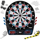 Viper by GLD Products 777 Electronic Soft Tip Dart Board for Adults | 15.5 Inch Regulation Dartboard, 43 Games, 320 Options, 1-8 Players, Bilingual English and Spanish Voice