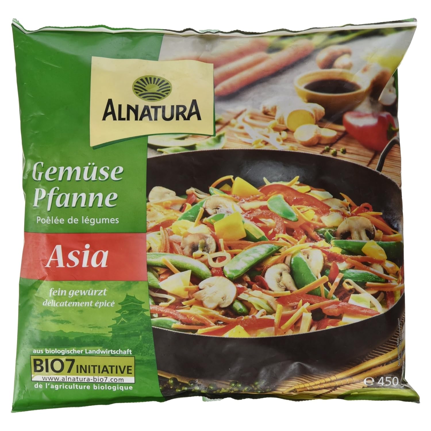Alnatura Bio Gemusepfanne Asia 450 G Tiefgefroren Amazon De Lebensmittel Getranke