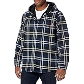 Wolverine Mens Bucksaw Hooded Flannel Shirt Jac