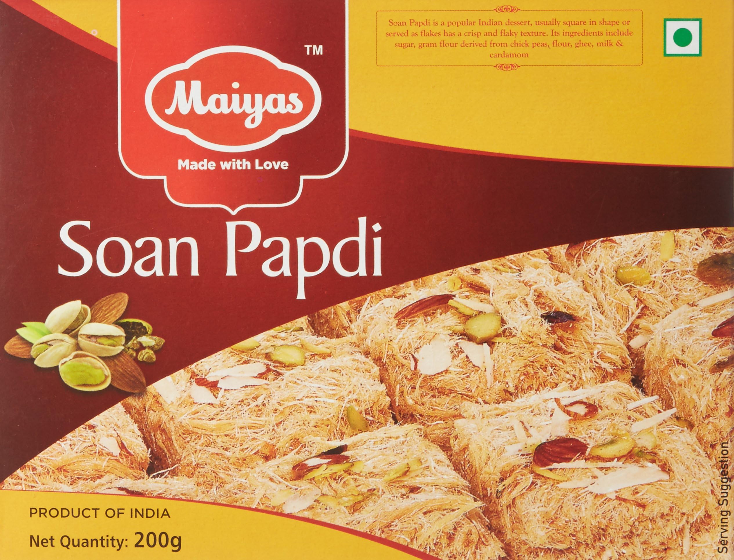 Maiyas Regular Soanpapdi, 200g