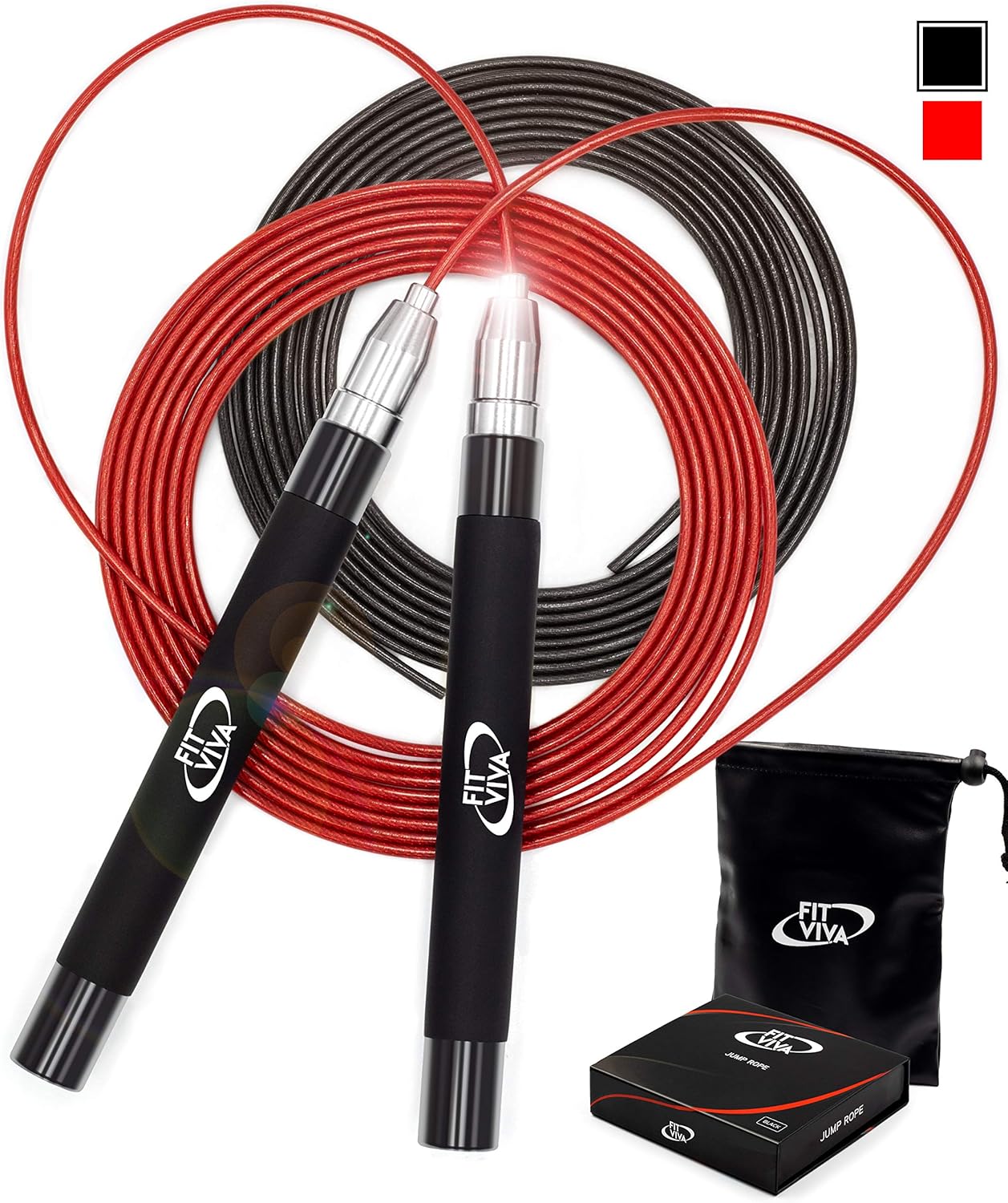 Amazon Com Deluxe High Speed Jump Rope Skipping Rope For
