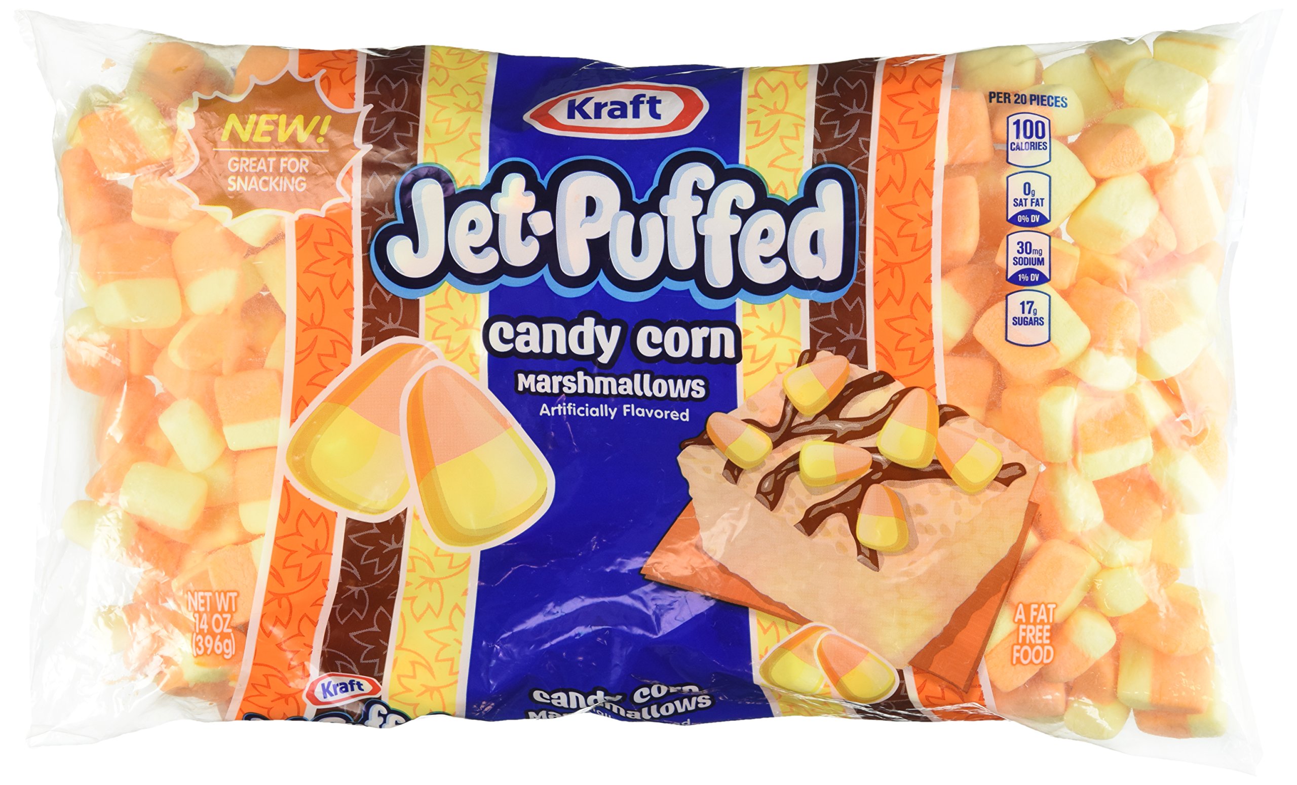 Kraft JetPuffed Pumpkin Spice Marshmallows, 8 Ounces