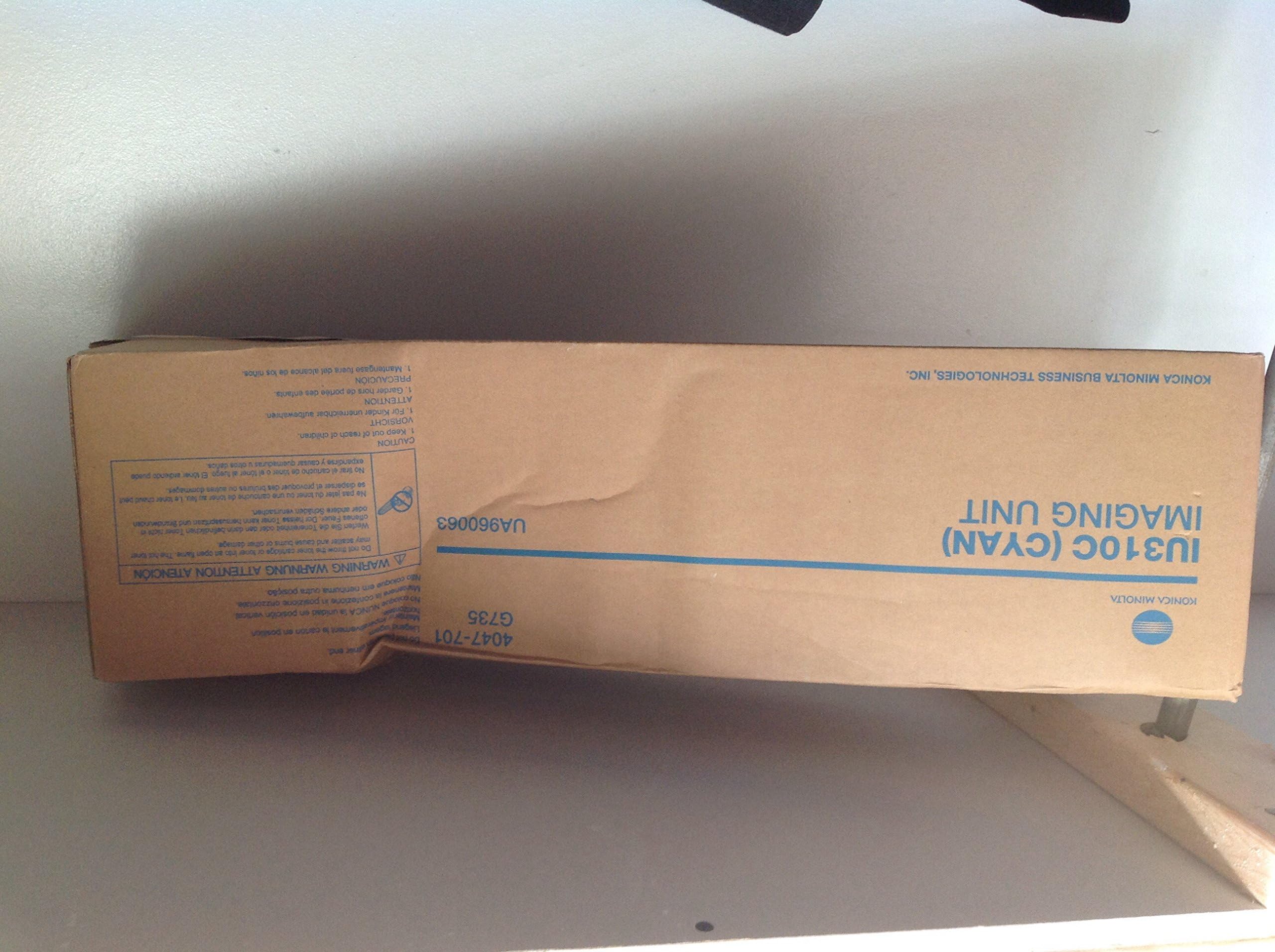 4047701 - KONICA Brand IU310C 4047-701 Cyan Imaging Unit Drum for USE in KONICA MINOLTA BIZHUB C350 / BIZHUB C350 AVG Yield 50000 Pages at 5% Coverage