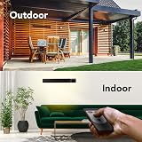 Devola DVRH1800B Smart Electric Infrared Patio Heater 1800W Black view 7