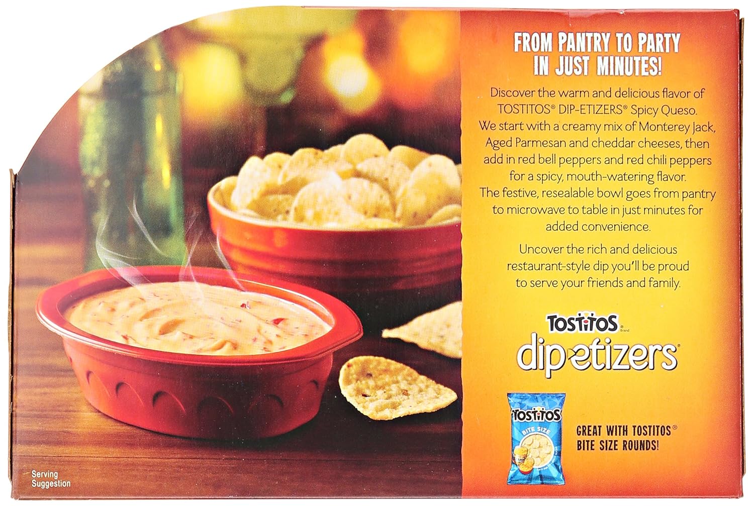 Tostitos DipEtizers Spicy Queso, 10 Ounce Food, Beverages Tobacco Food