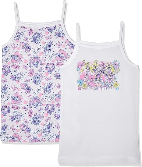 Amazon バンダイ インナー プリキュアallスターズ 2pキャミソール ガールズ インナーシャツ 通販