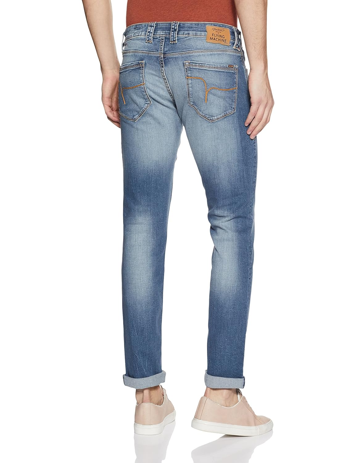 flying machine men's tapered fit jeans