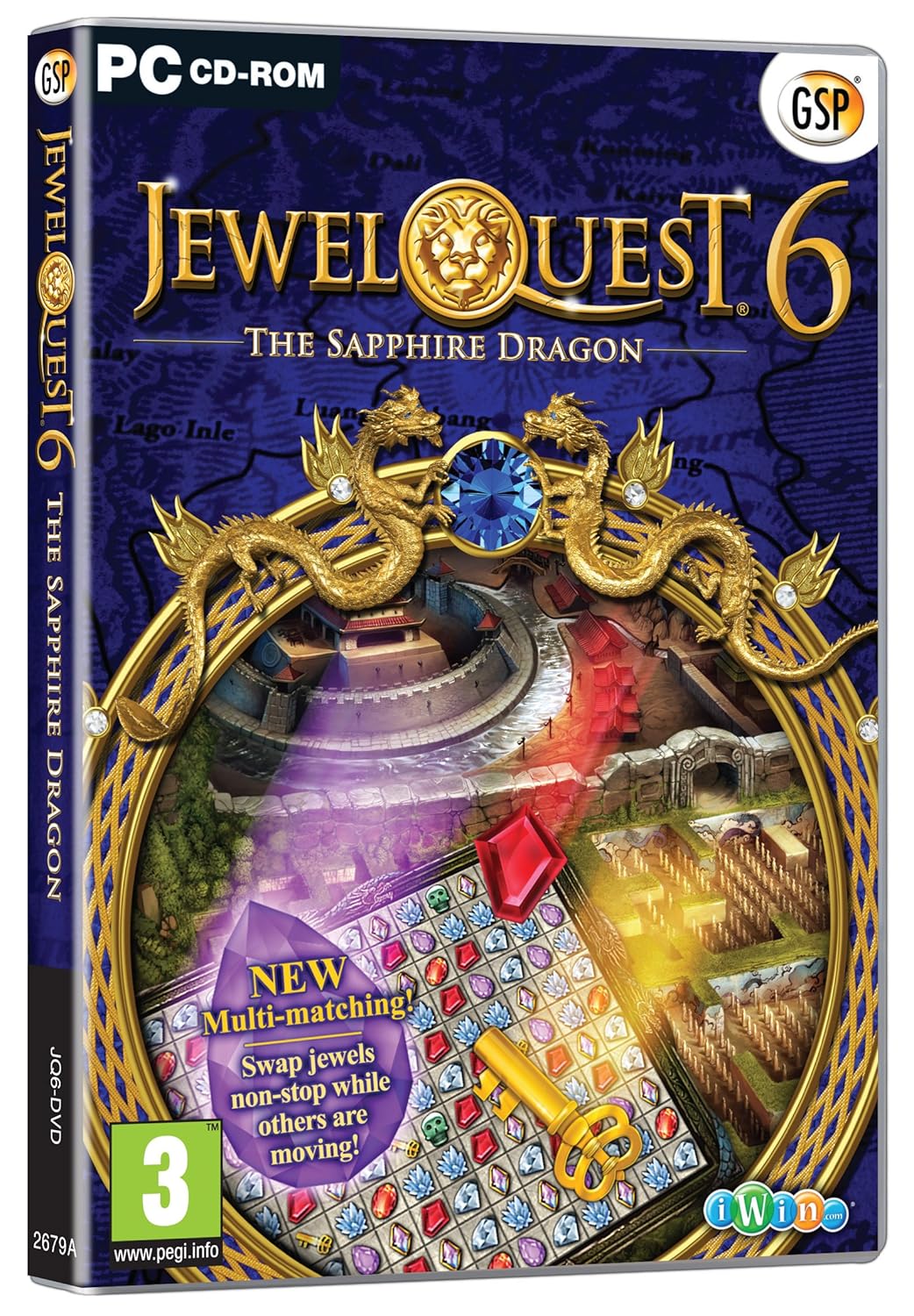 Jewel Quest 6 The Sapphire Dragon Pc Cd No Name Amazon Co Uk