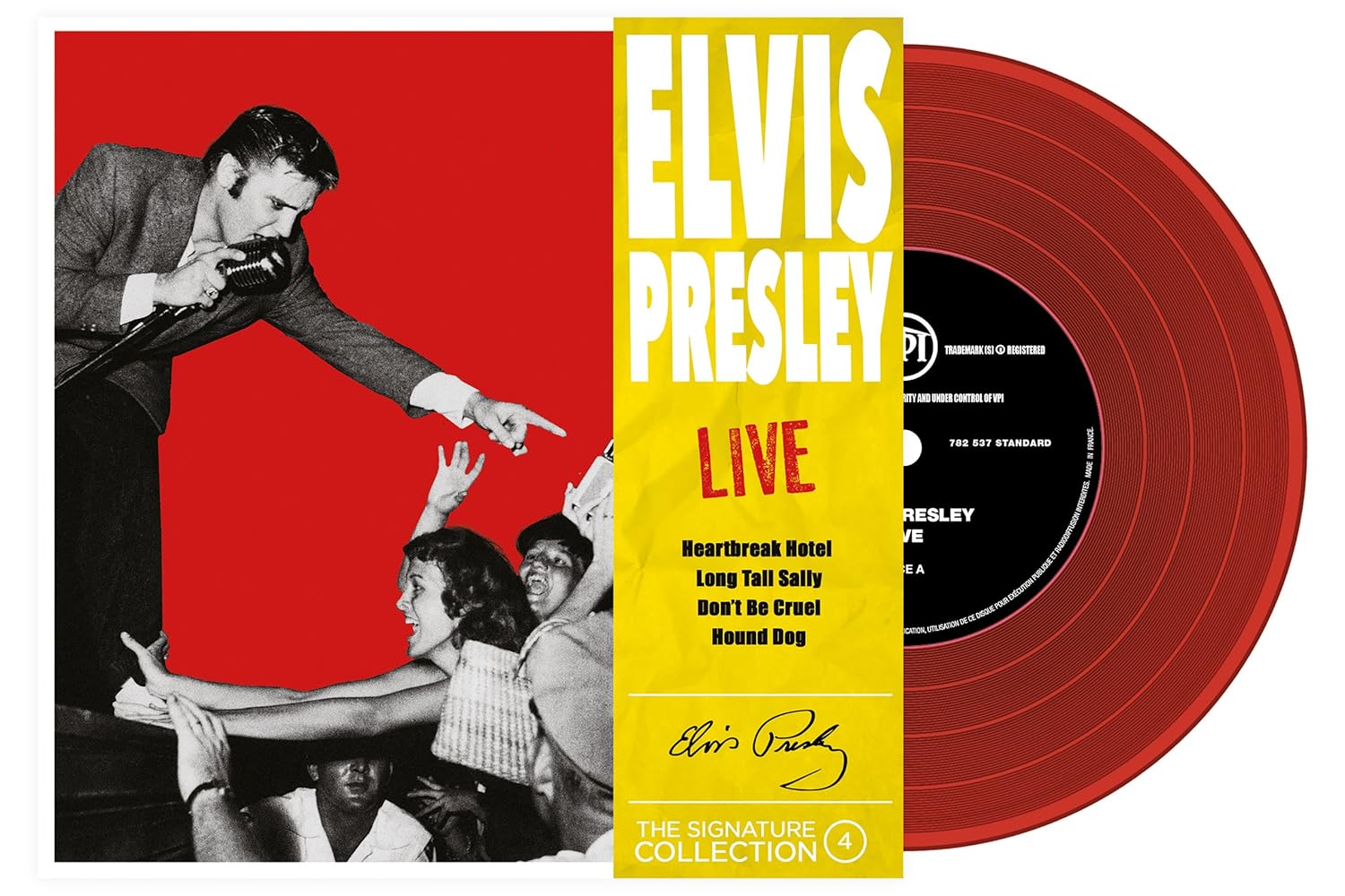 PRESLEY,ELVIS Live (Red Vinyl) Music