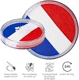 Blue Squid PRO Face Paint 30g Red White Blue Water-Based Pro Cake view 3