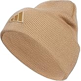 Adidas Men's Wide Cuff Beanie – Tall Fit Slouchy Cuffed Knit Winter Hat