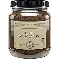 India Tree Dark Muscovado Sugar, 2.8 Pound
