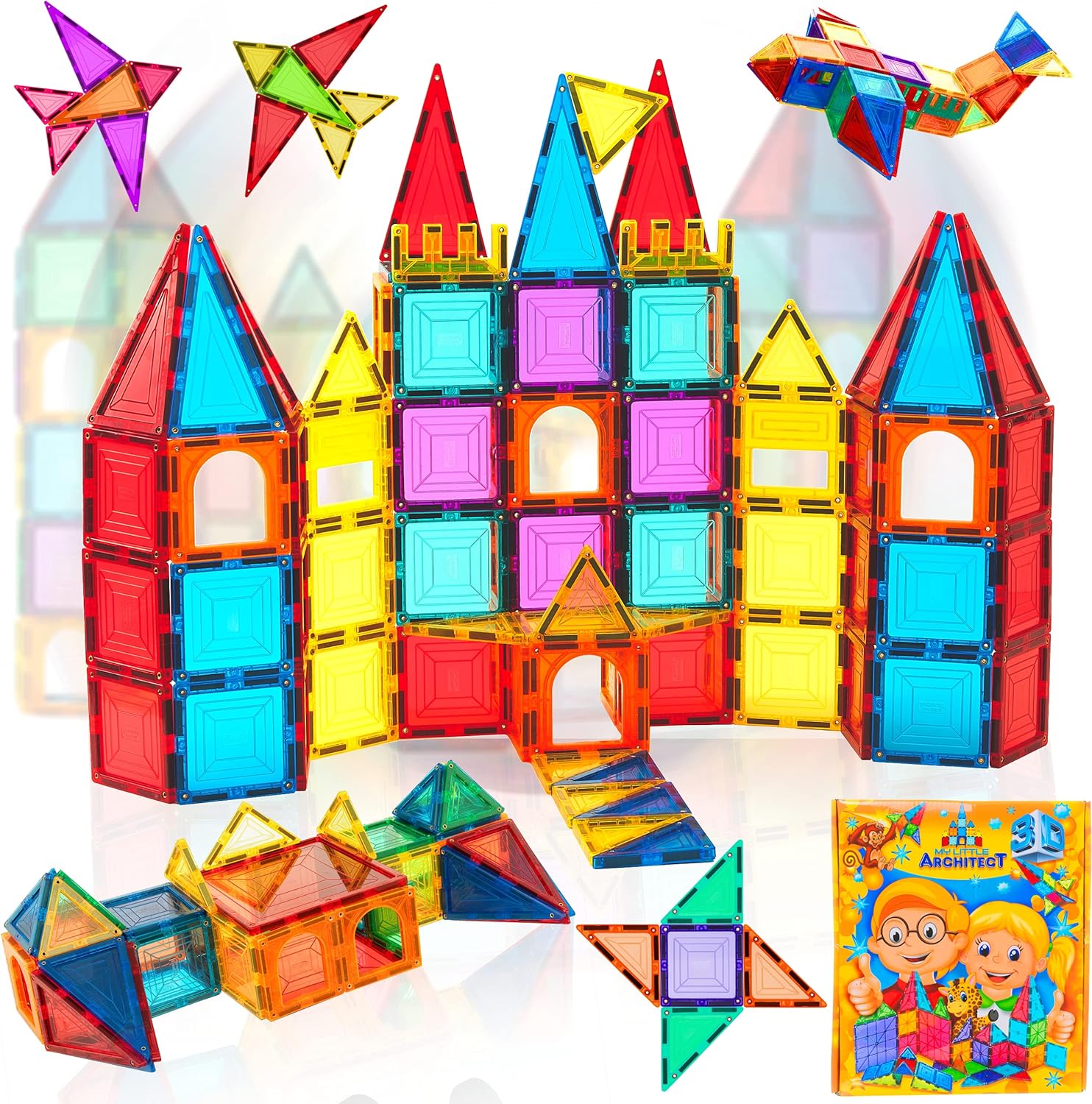 My Little Architect Magnetic Tiles 