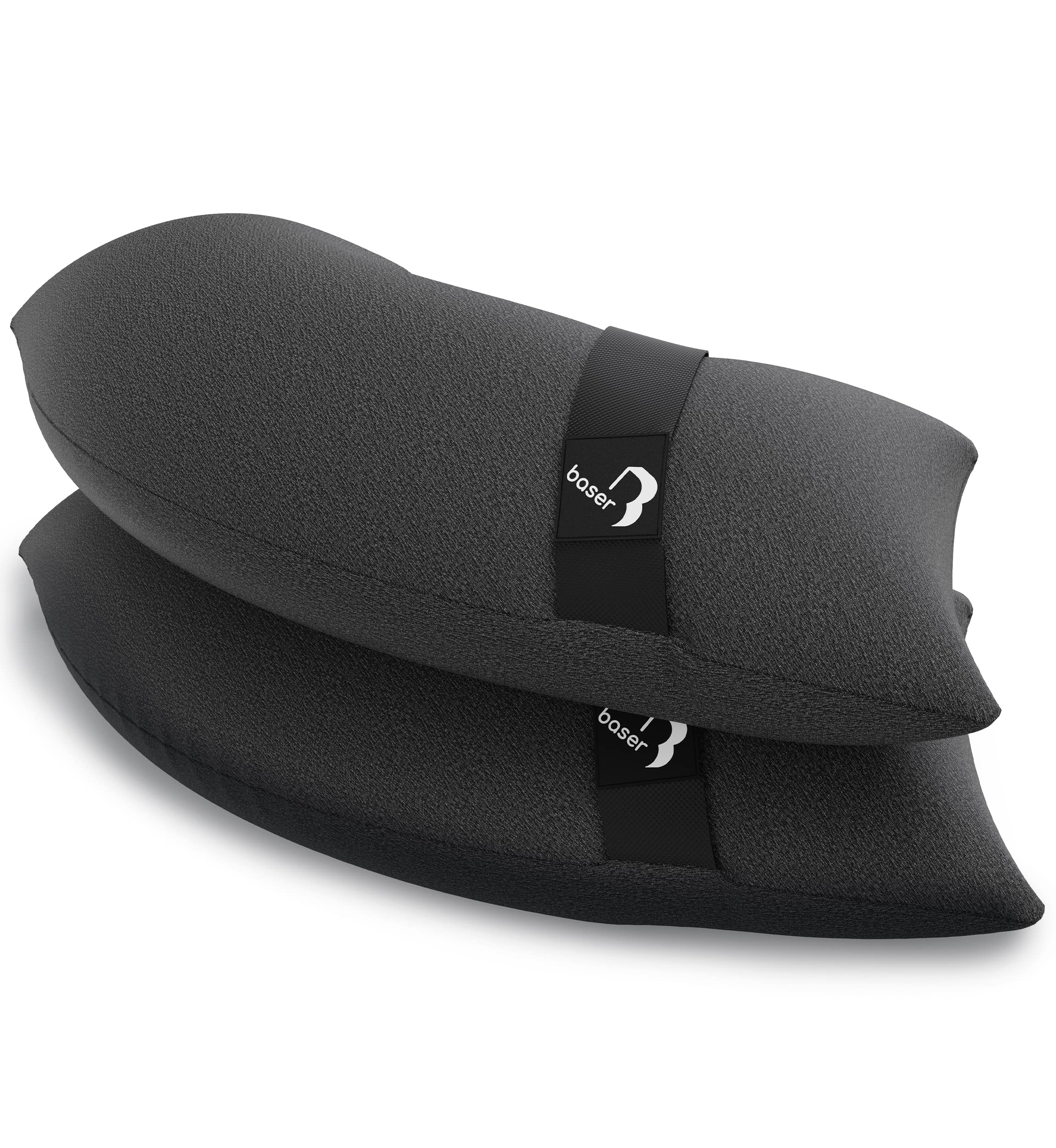 Baser Original Sandbags Fillable Weight Bags for Patio Umbrella Bases, Weather Resistant Recycled Polyester for Outdoor Furniture Windproof Stability