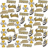 University of Idaho Spirit Logos 50ct Vinyl Large Deluxe Stickers Variety Pack - Laptop, Water Bottle, Scrapbooking, Tablet, Skateboard, Indoor/Outdoor