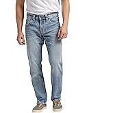 Silver Jeans Co. Men's Eddie Athletic Fit Tapered Leg Jeans