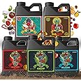 Cronk Nutrients Big Bud Kit: Complete Nutrient System – Micro, Grow, Bloom, Bud Booster & CalMag – Best Indoor & Outdoor Plant Fertilizer – Easy to Use for Robust Growth & Enhanced Flower Size, 1L