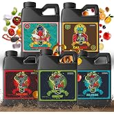 Cronk Nutrients Big Bud Kit: Complete Nutrient System, 500 mL | Micro, Grow, Bloom, Bud Booster &amp; CalMag &ndash; Best Indoor &amp; Outdoor Plant Fertilizer &ndash; for Robust Growth &amp; Enhanced Flower Size