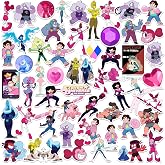 Steven Universe: The Movie 50ct Vinyl L Deluxe, Tablet, Indoor/Outdoor | Officially Licensed Steven Universe Stickers &ndash; Great for Water Bottles, Skateboards, Luggage, Laptops, Bumpers &amp; Cars