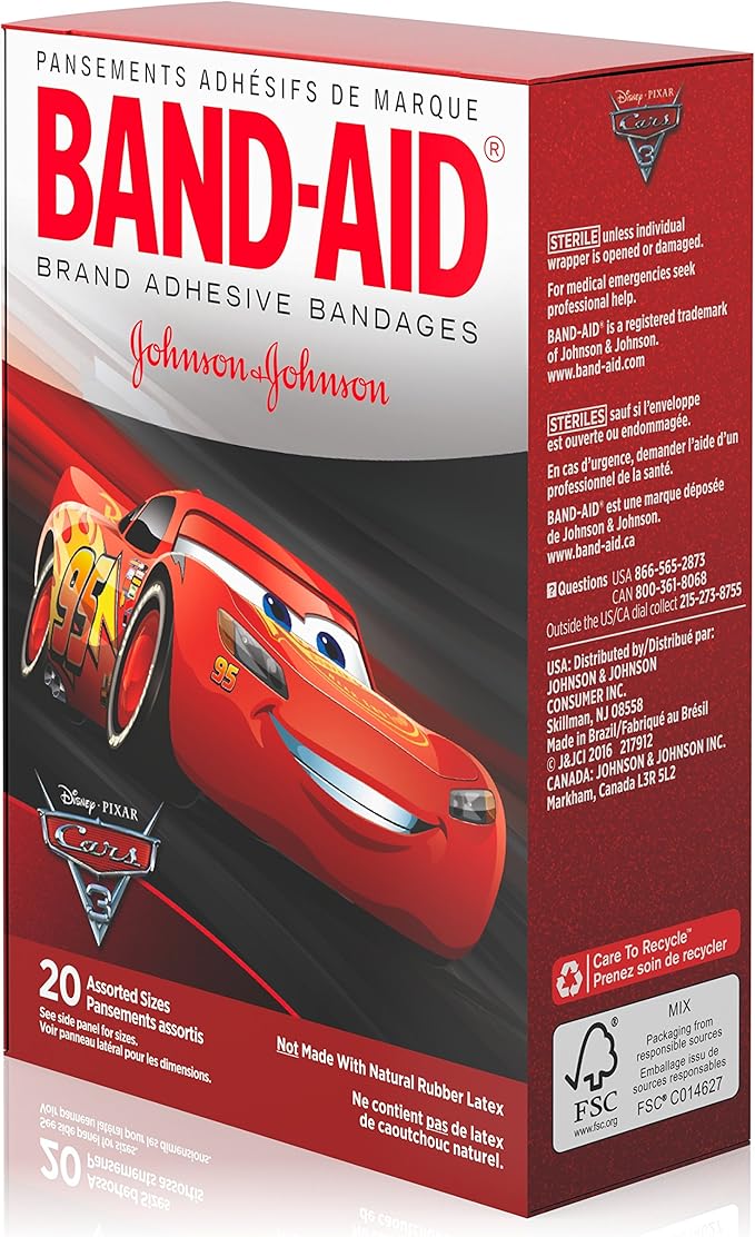 Amazon Com Band Aid Brand Adhesive Bandages Featuring Disney