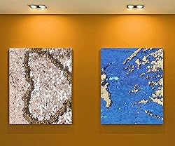 Sensory Wall Sequin Flip Fabric for Kids,0.2" Large