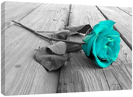 Mool Stampa Su Tela Motivo Rosa Blu Su Sfondo Bianco E