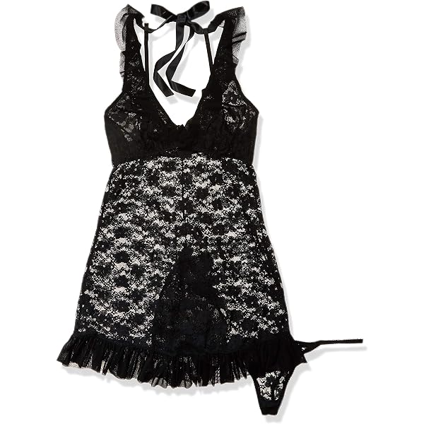 chinese dress ladies Cinema Etoile Women's Lace Babydoll, Pink, Medium at Amazon Women's Clothing  store