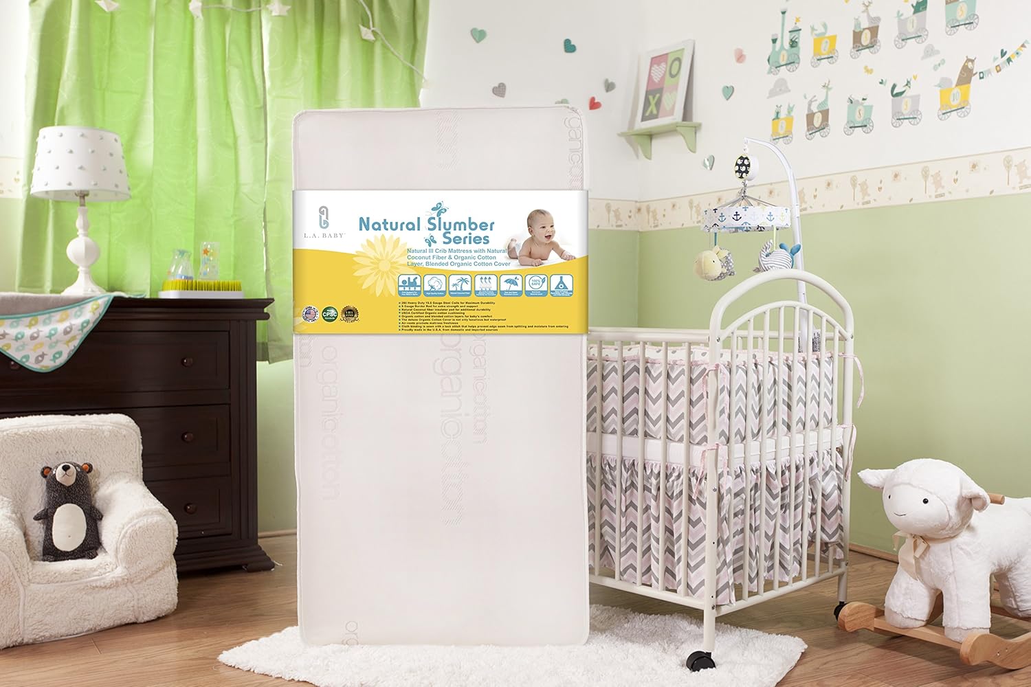 la baby natural iii crib mattress