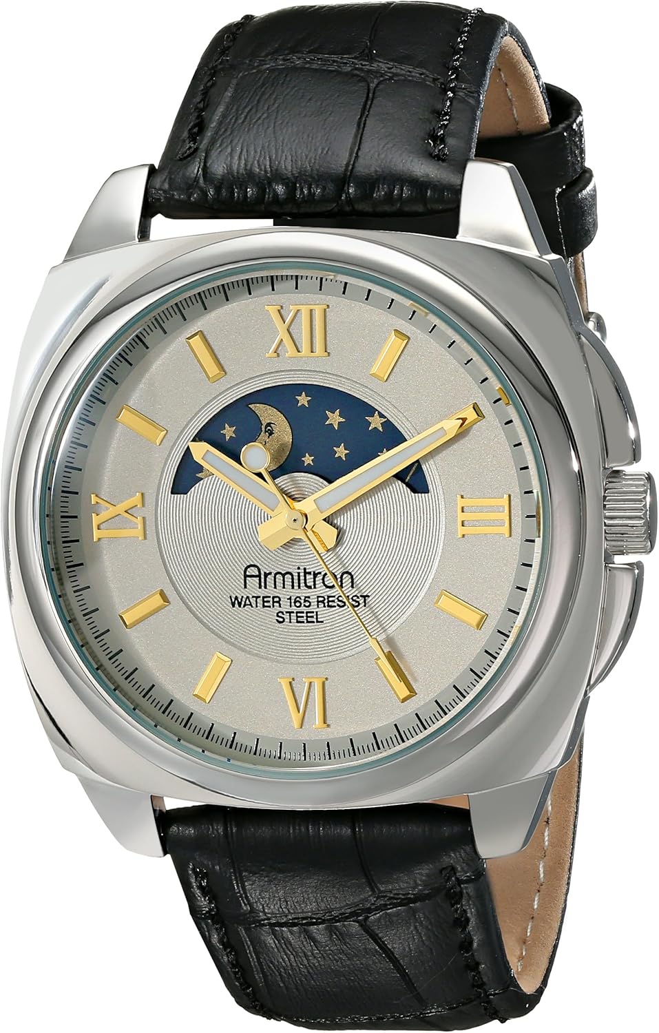 armitron moon phase watch